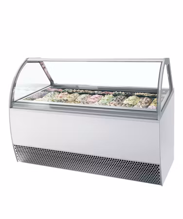 Ventilerad display för kulglass MILLENNIUM LX20 | TEFCOLD