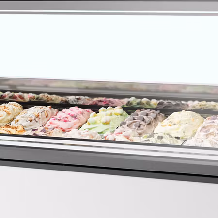 Ventilerad display för kulglass MILLENNIUM ST18 | TEFCOLD