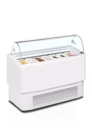 Ventilerad display för kulglass FIJI 7 | TEFCOLD