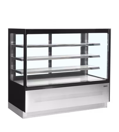 Kyld displaykylbänk LPD1503F/BLACK | TEFCOLD
