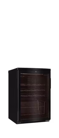 Svart vinkylare under disk SC85 BLACK | TEFCOLD