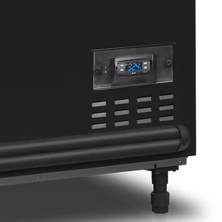 Svart kyl-/frysbox stormarknad SFI185B HC-CF VS | TEFCOLD