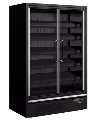 Multideck-kyl för stormarknader Galaxy+ GP14FGD Black | TEFCOLD