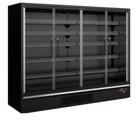 Multideck-kyl för stormarknader Galaxy+ GP26FGD Black | TEFCOLD
