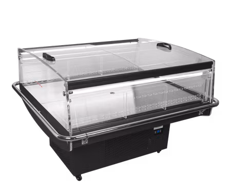 Svart impulskyl PDC126 VS SL LED | TEFCOLD