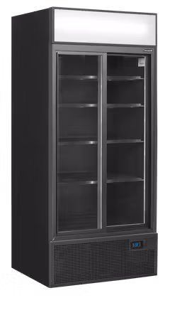 Svart display kyl FSC891S Black | TEFCOLD