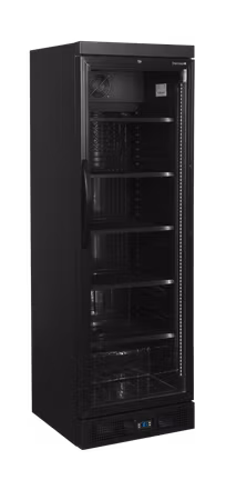 Svart flaskkyl CEV435 BLACK | TEFCOLD