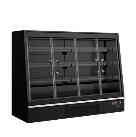 Multideck-kyl för stormarknader Galaxy+ GPL20FGD Black / DF | TEFCOLD
