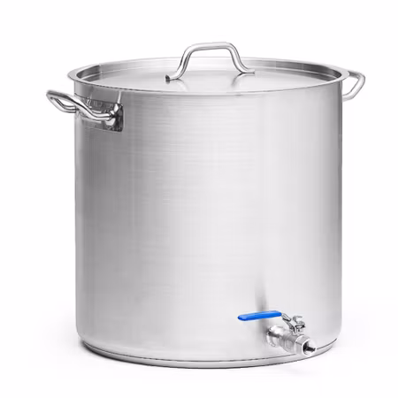 Patina Kittel 50 L, rostfritt stål med tappkran, lock