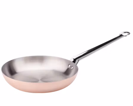 Agnelli Koppar stekpanna D20cm induktion, 4-ply