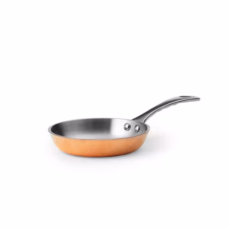 Panna Miniserien rostfritt stål/c D10cm, H2cm
