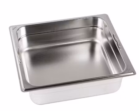 Kantin med handtag GN 2/3-200, rostfritt stål