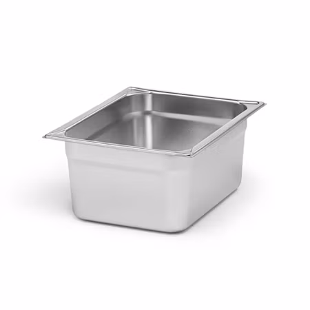 Kantin utan handtag GN 1/2-150, rostfritt stål