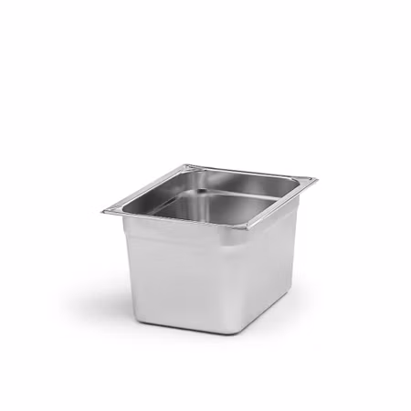 Kantin utan handtag GN 1/2-200, rostfritt stål