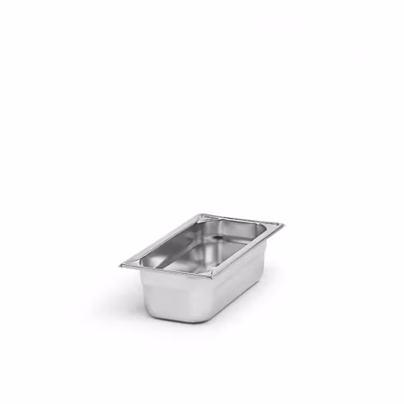 Kantin utan handtag GN 1/3-100, rostfritt stål