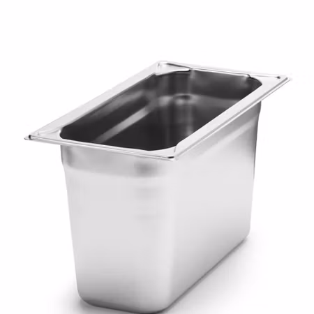 Kantin utan handtag GN 1/3-200, rostfritt stål