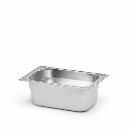 Kantin utan handtag GN 1/4-100, rostfritt stål