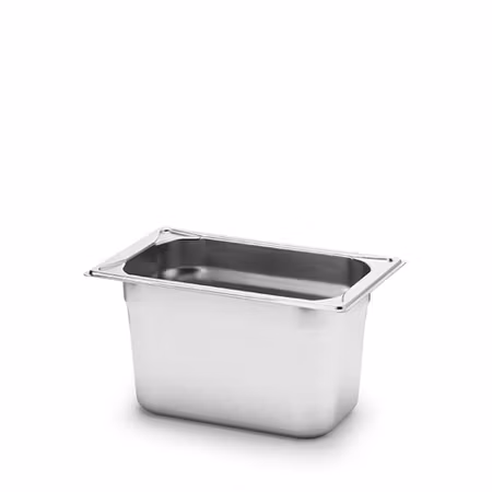 Kantin utan handtag GN 1/4-150, rostfritt stål