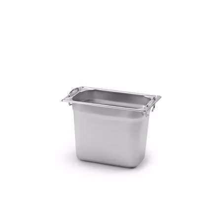 Kantin med handtag GN 1/4-200, rostfritt stål