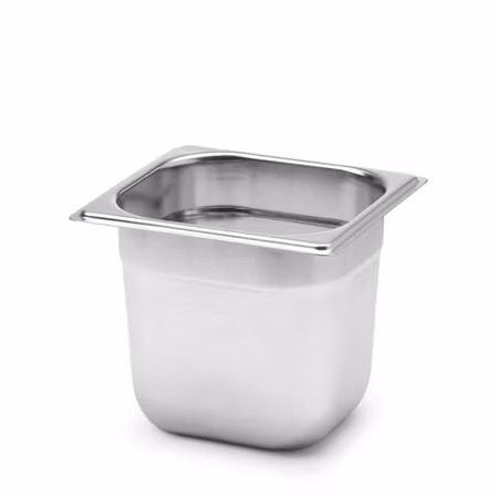 Kantin rostfritt stål utan handtag GN 1/6-150, 2,5L