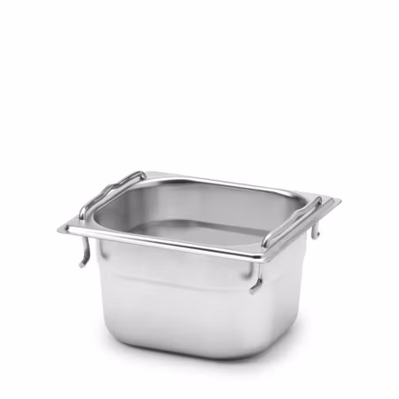 Kantin rostfritt stål med handtag GN 1/6-100, 1,5L
