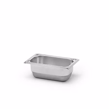 Kantin utan handtag GN 1/9-65, rostfritt stål