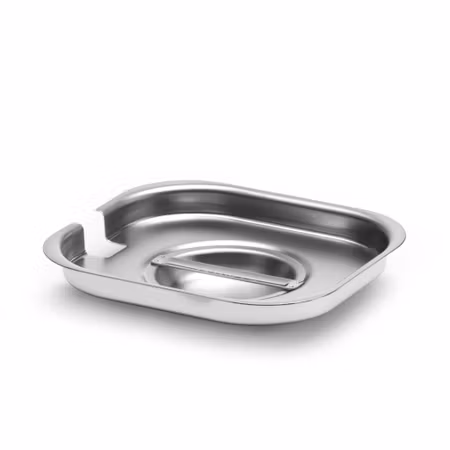 Lock GN 1/6 rostfritt stål med urtag för ösa