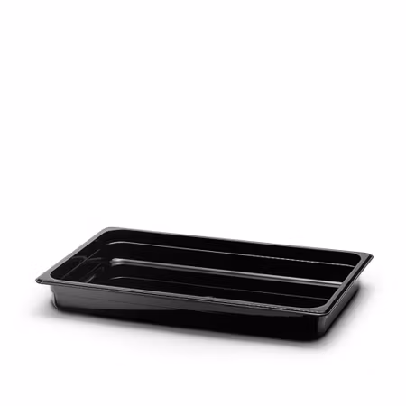 Kantin Gn 1/1-65 Polycarb, Svart