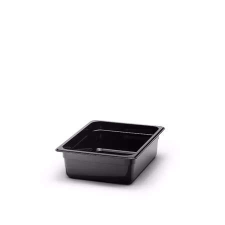Kantin Gn 1/2-100 Polycarb, Svart