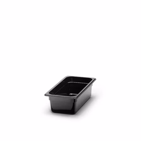Kantin Gn 1/3-100 Polycarb, Svart