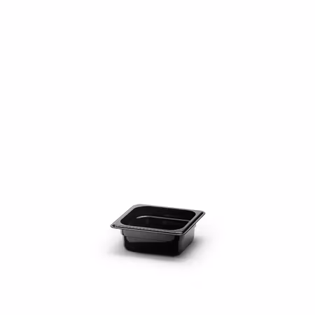 Kantin Gn 1/6-65 Polycarb, Svart