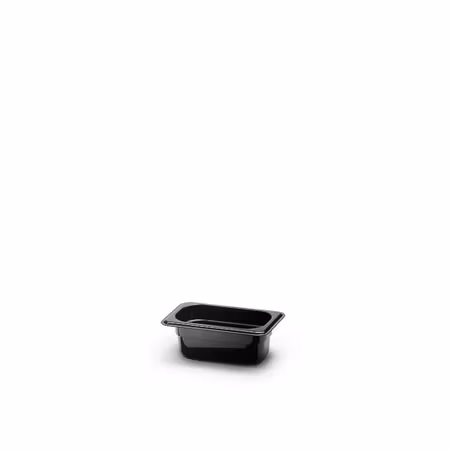Kantin Gn 1/9-65 Polycarb, Svart