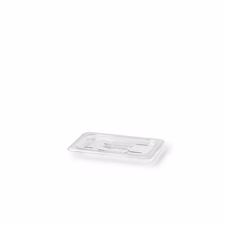 Lock Gn 1/4, m handtag, Polycarb, Klar