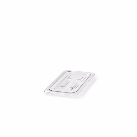 Lock GN 1/3, m handtag, Polycarb, Klar