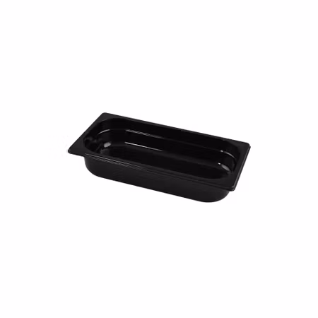Kantin GN 1/3-65 Polypropen, Svart