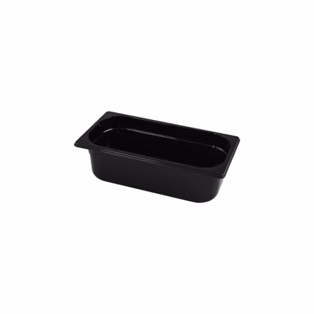 Kantin GN 1/3-100 Polypropen, Svart