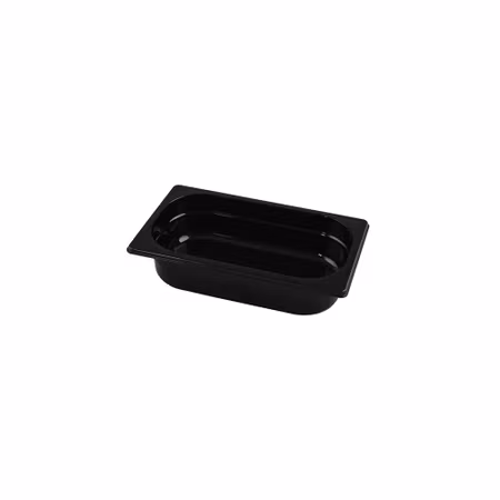 Kantin GN 1/4-65 Polypropen, Svart