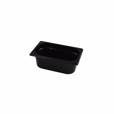 Kantin GN 1/4-100 Polypropen, Svart
