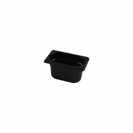 Kantin GN 1/9-100 Polypropen, Svart