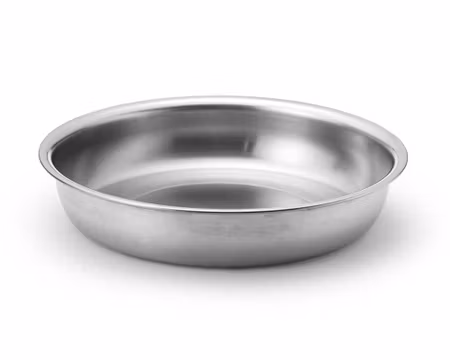 Runt rostfritt stål fat 39cm