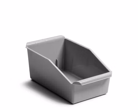 Besticklåda 300x167x130mm, Grå PP Plast