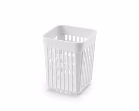 Bestickskorg 110x110x140mm, Vit plast
