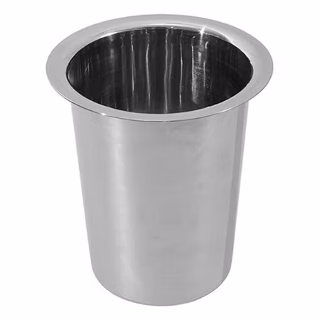 Besticks Cylinder rostfritt stål D11,8cm hel