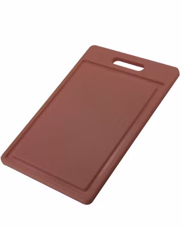 Skärbräda plast 35x25x1,2 cm BRUN