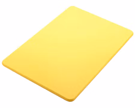 Skärbräda plast 51x38x1,25 cm GUL