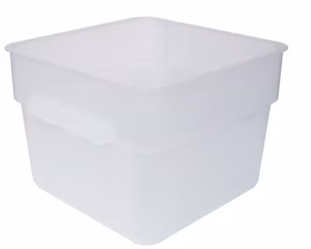 Förvaringsbox 12L PP Vit 285x285xH210