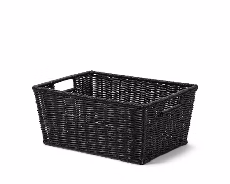Frukt & Gröntkorg Svart 40x30xH18cm