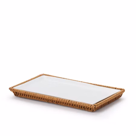 Korg i PP plast Brun 29,5x15cm