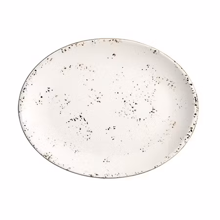 GRAIN Oval Tallrik 36x28 cm