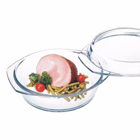 Simax Rund ugnsform med lock 24.9x20.2x9.3 cm